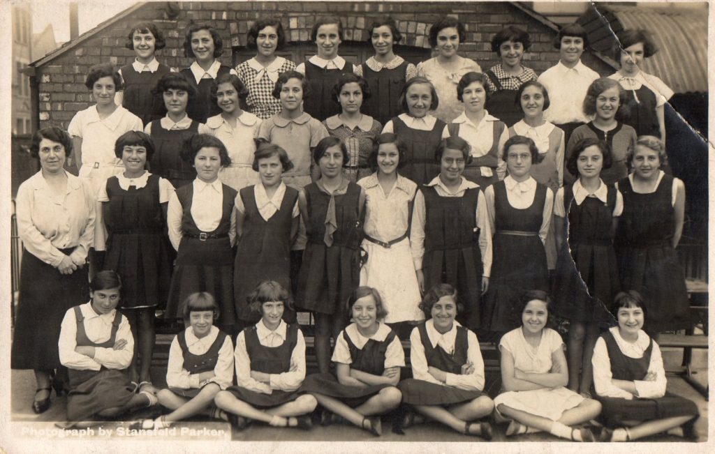 Denise's Mother, 1933, back row, second right. d smallman