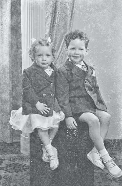 Portrait of a boy and girl