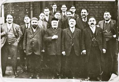 Portrait of a group of men