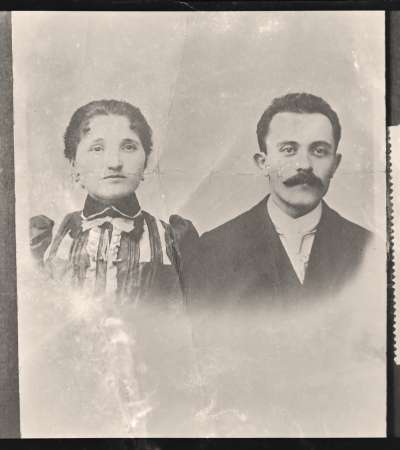 Portrait of a man and a woman