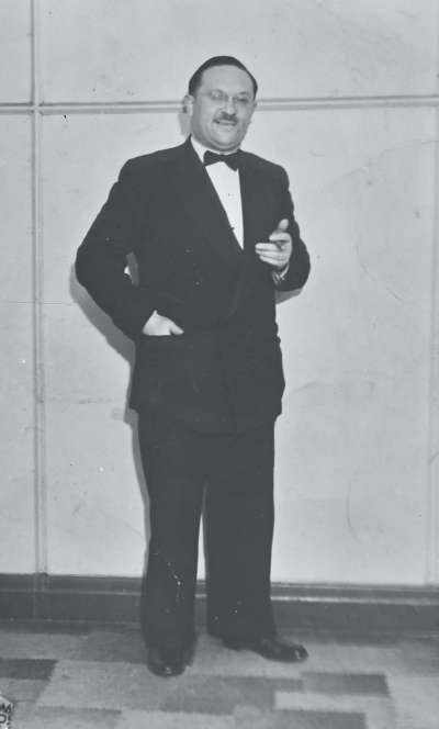 Portrait of man in formal dress