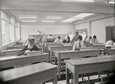 Salford Technical School, Class room