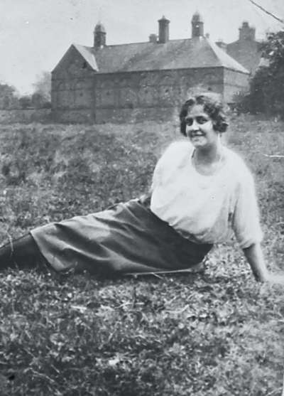 Portrait of a woman outdoors