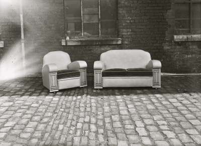 Settee and chair
