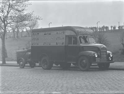 Poultons van and trailer