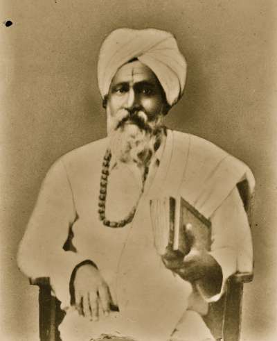 Portrait of Sikh man