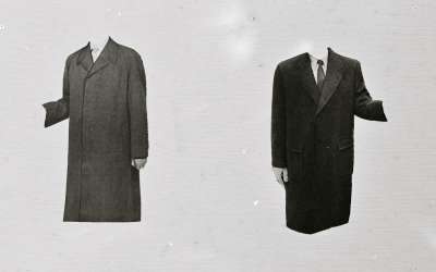 Photograph of overcoats