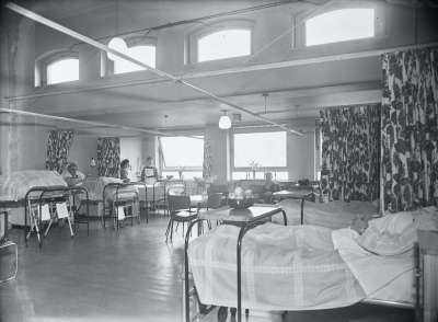 Hospital ward interior