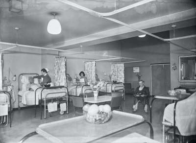 Hospital ward interior