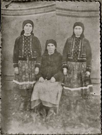 Portrait of three women