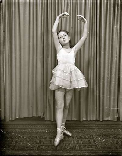 Portrait of a ballet dancer