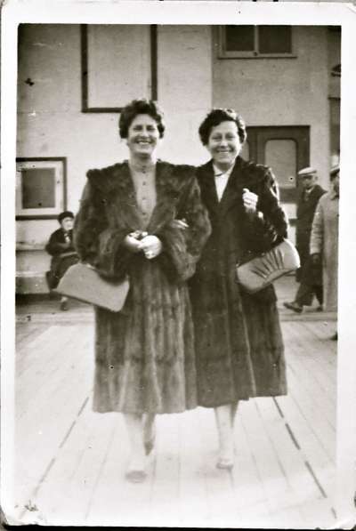 Portrait of two women