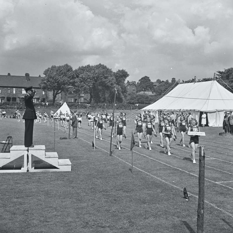 Salford Schools Sports Day 1950