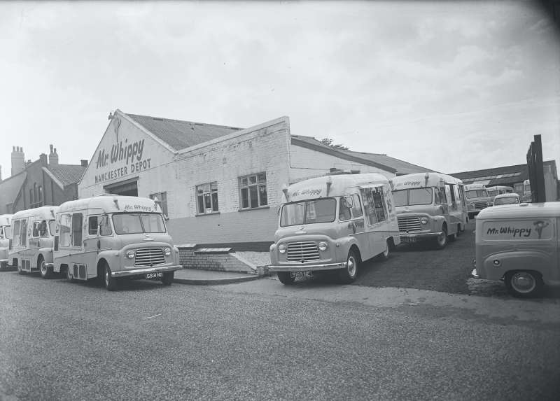 Mr Whippy Manchester Depot and Ice Cream Van Fleet