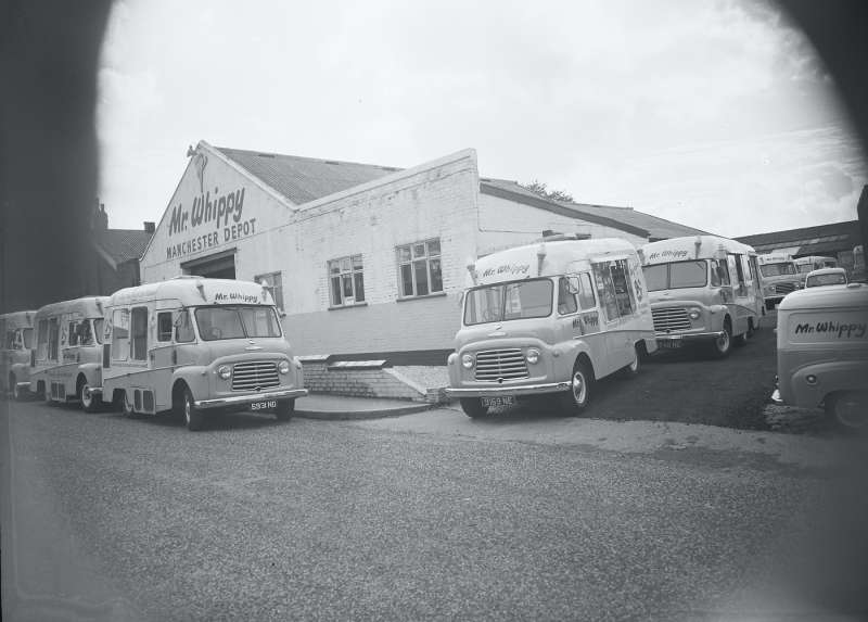 Mr Whippy Manchester  Depot and Ice Cream Van Fleet