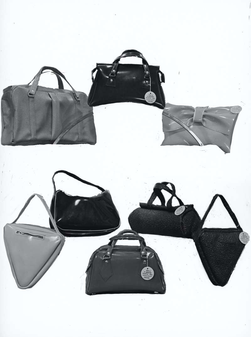 series of handbags