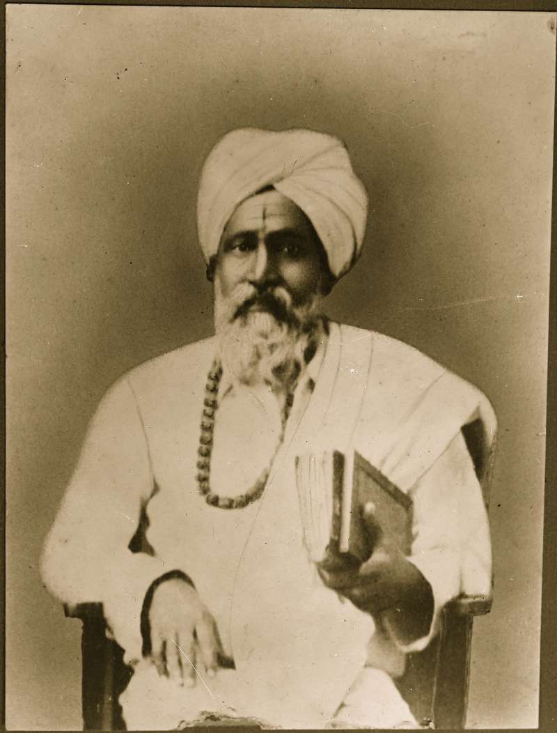 Portrait of Sikh man