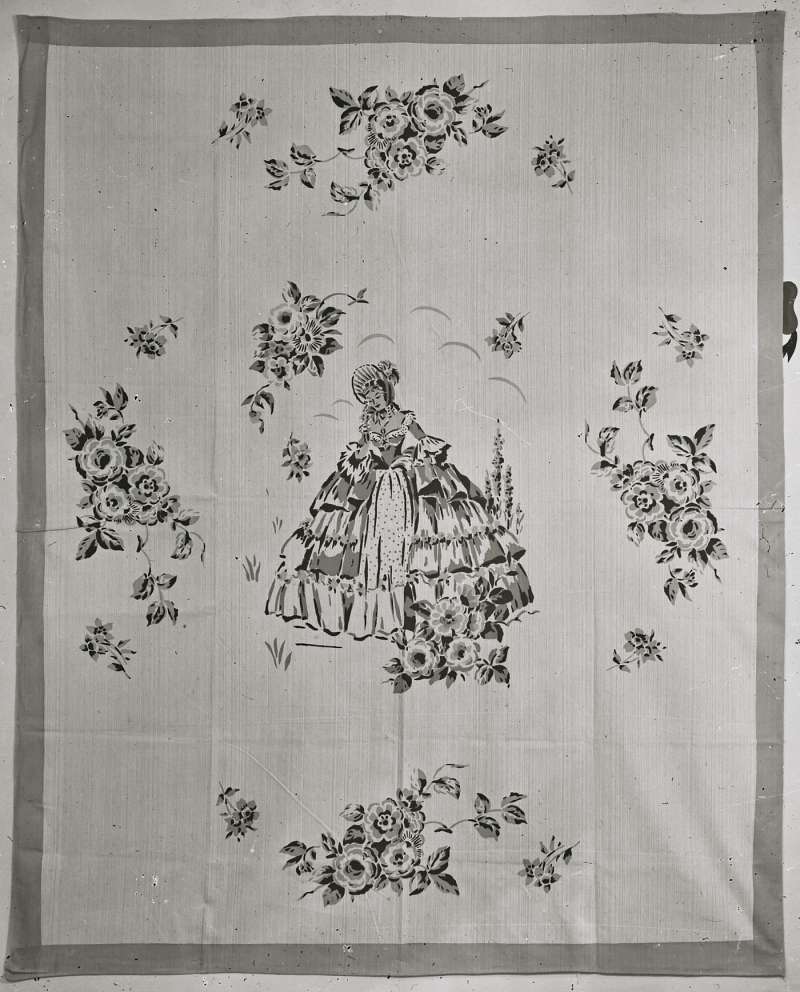 Textile decorative cloth