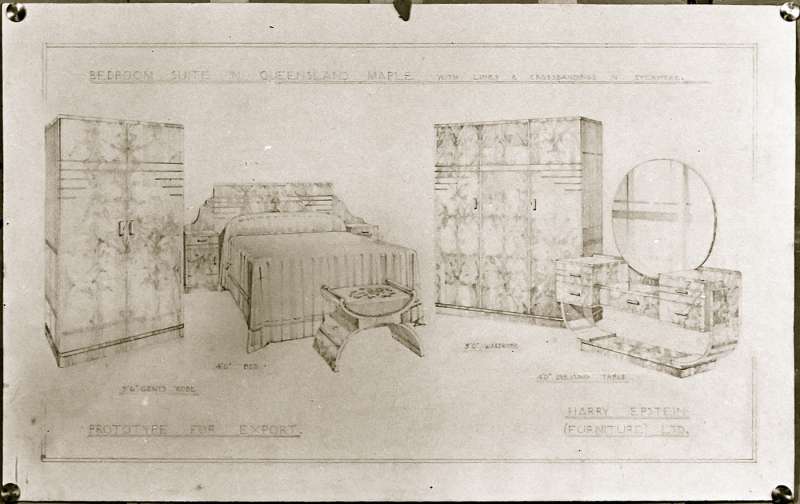 Bedroom Furniture illustration