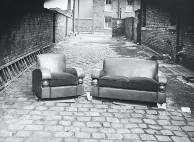 Settee and Armchair Suite In Street